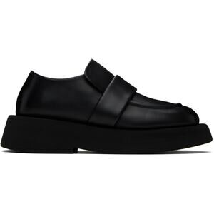 Mars�ll 'Gomme' Black Leather Gommellone Loafers Size 5.5